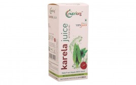 Nutriorg Karela Juice (Bitter Gourd)  Box  500 millilitre